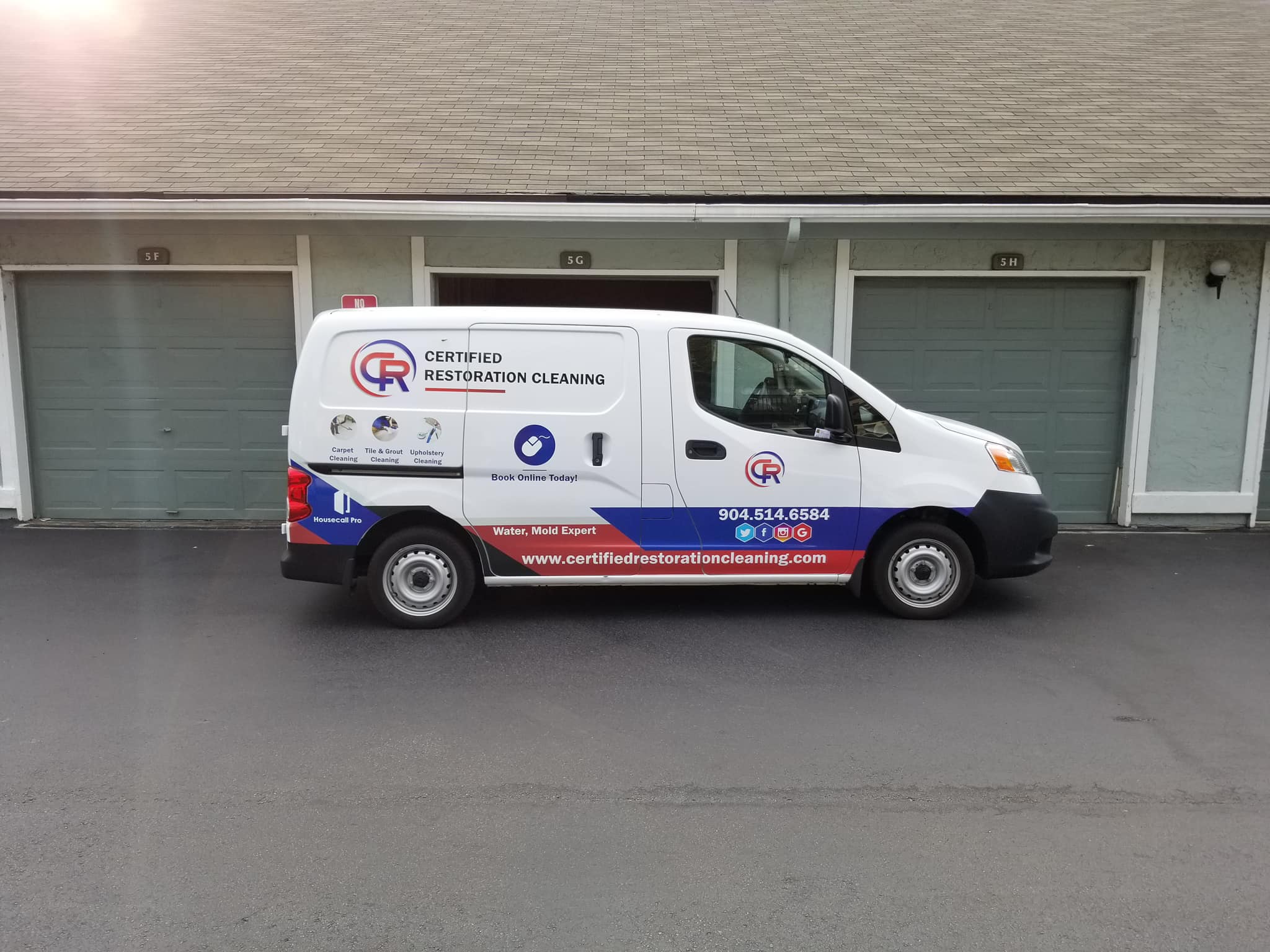 Gallery image 1 - Van Wrap - Certified Restoration Cleaning