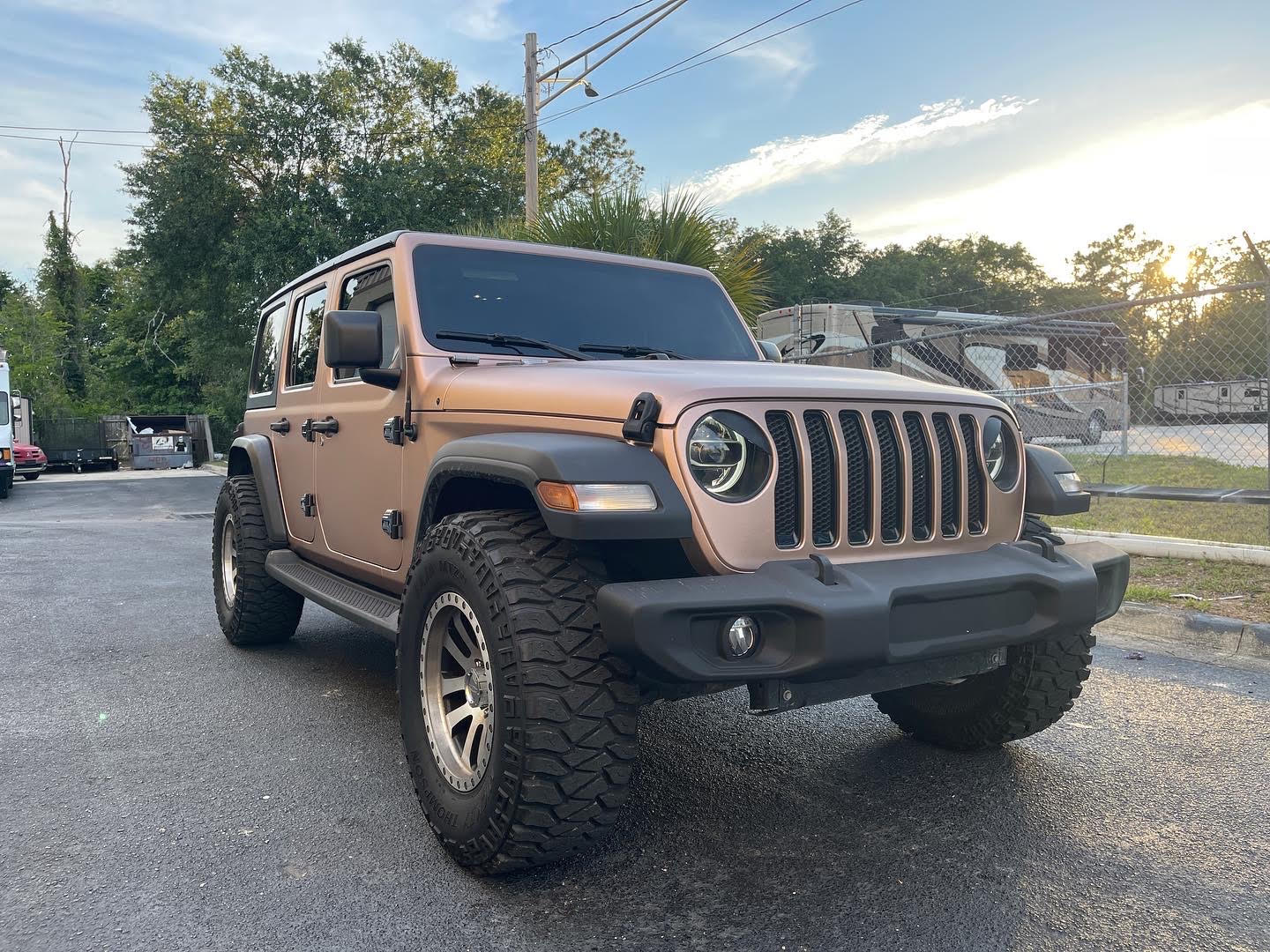 Gallery image 1 - Matte Bronze Wrap - Jeep Wrangler JL