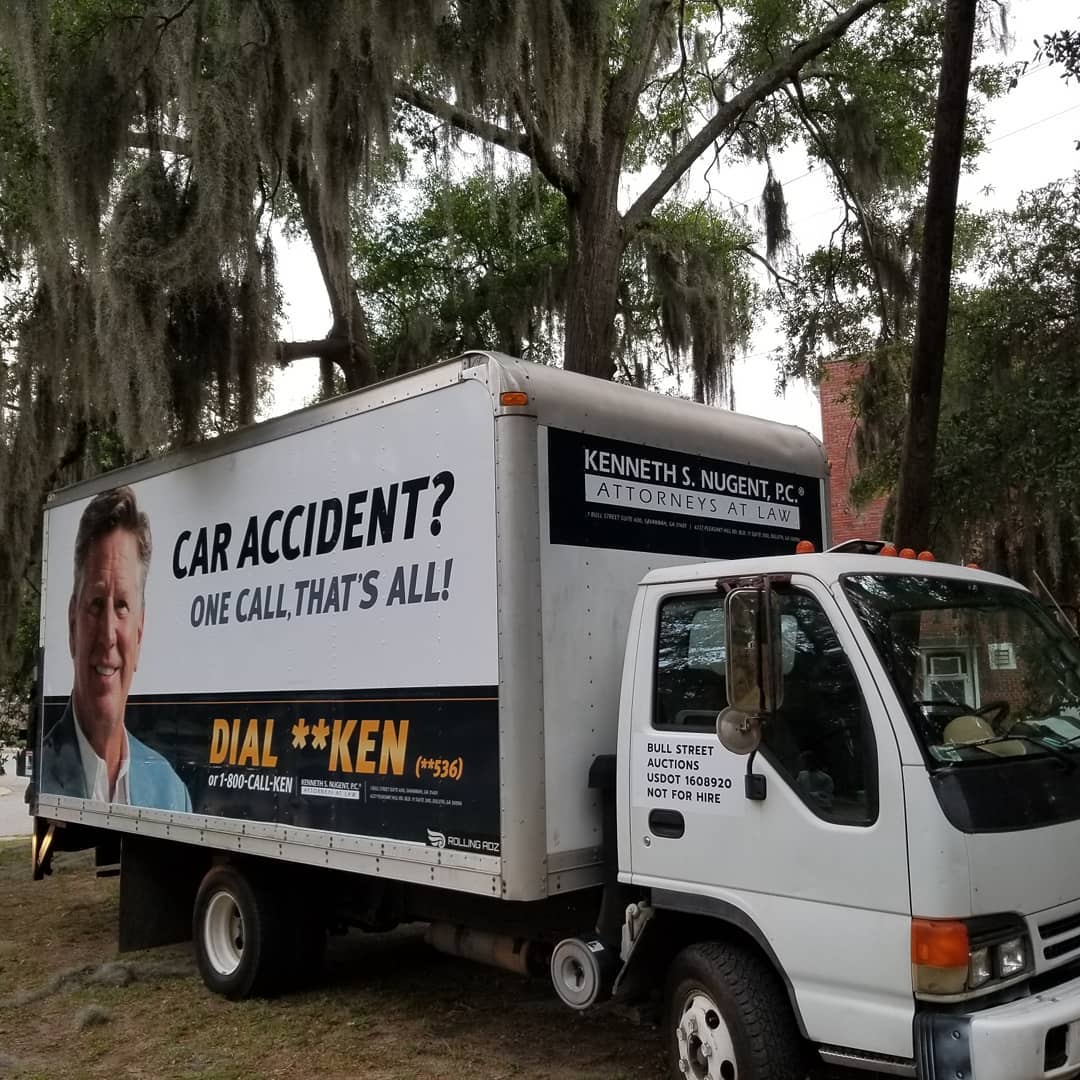 Box Truck Wrap - Kenneth S. Nugent, P.C.