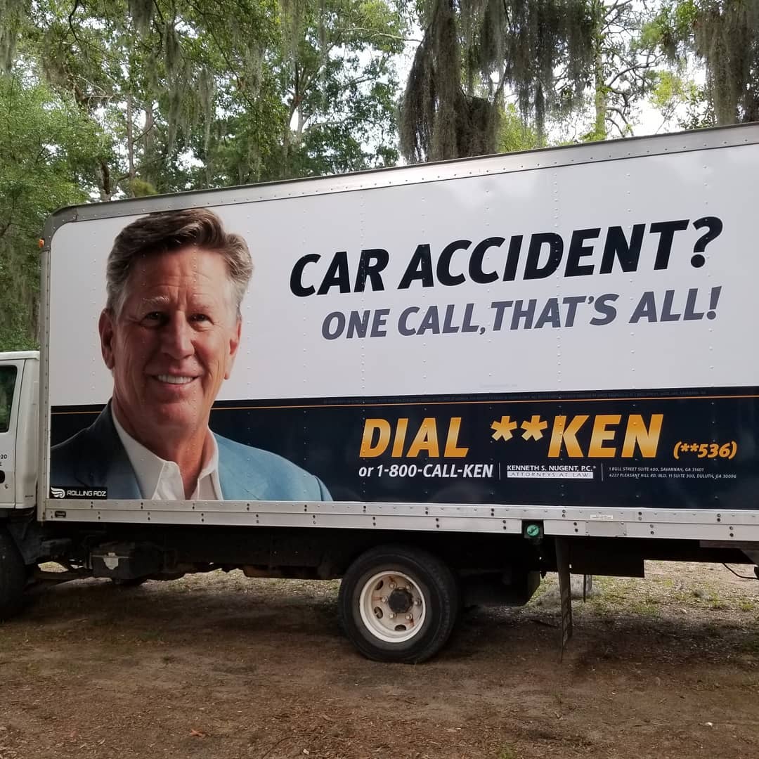 Gallery image 1 - Box Truck Wrap - Kenneth S. Nugent, P.C.