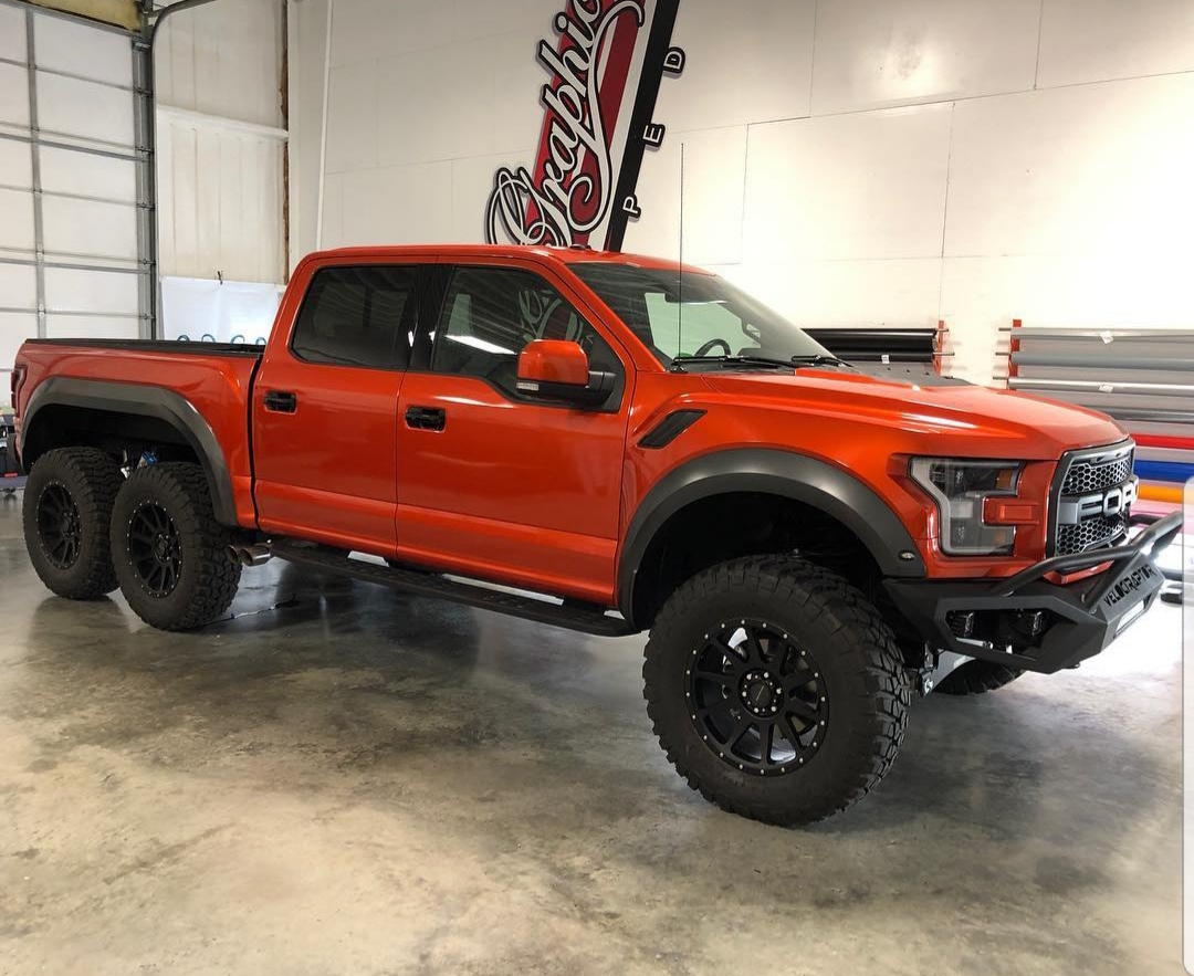 Gallery image 1 - Red Orange Color Change - Ford Raptor