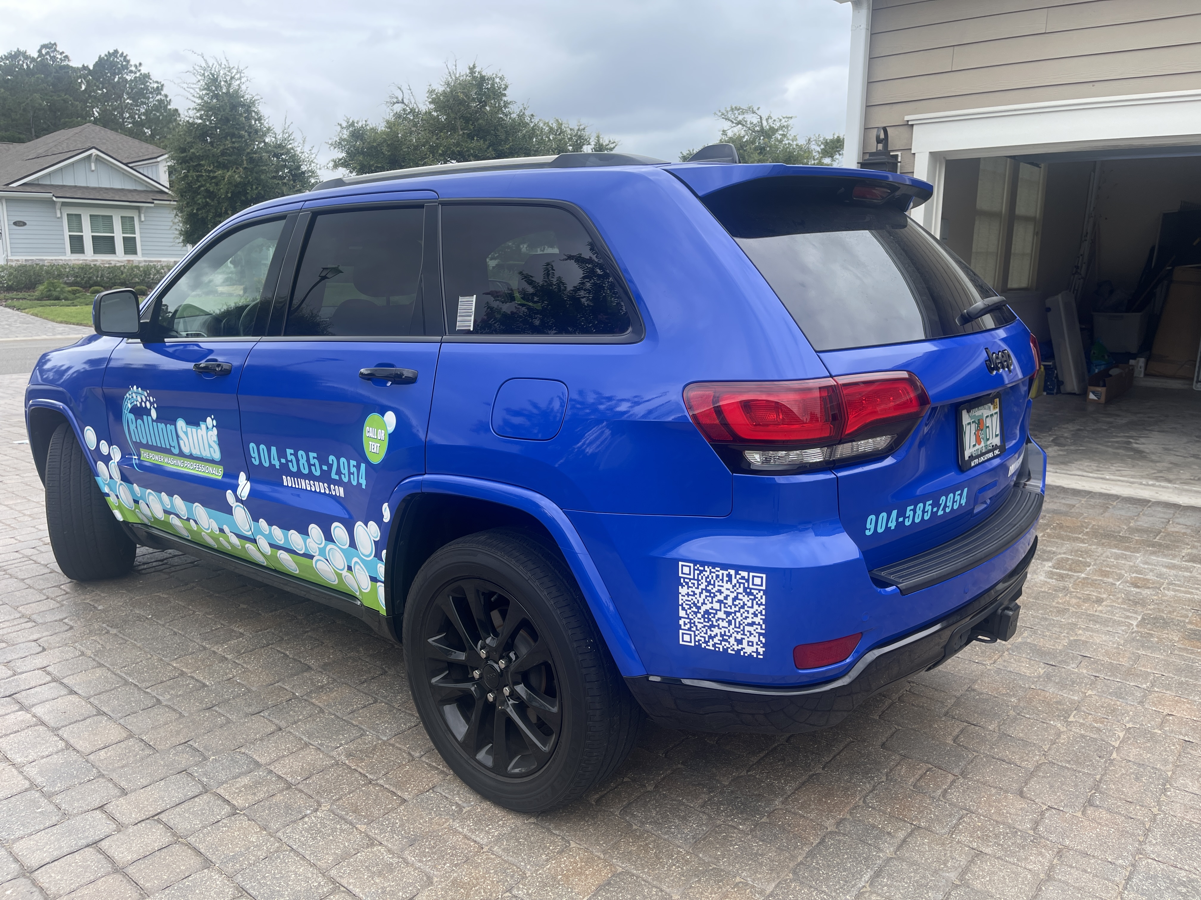 Gallery image 1 - Commercial Wrap - Rolling Suds Jeep
