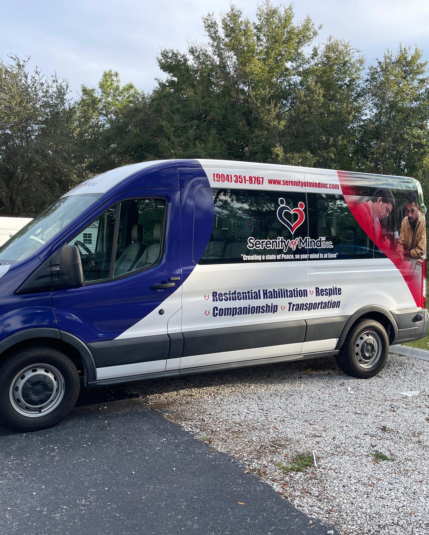 Gallery image 1 - Transit Van Wrap - Serenity of Mind